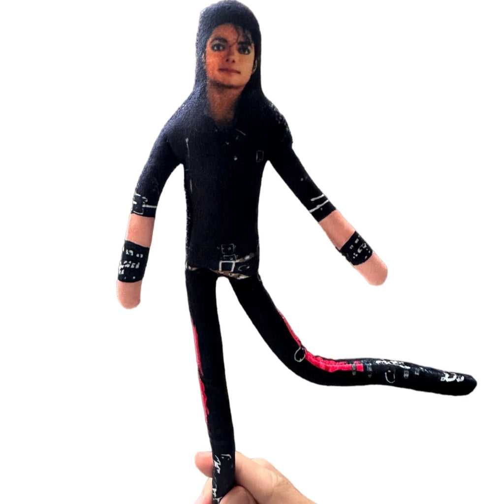 Michael Jackson-Inspired Plush Figure