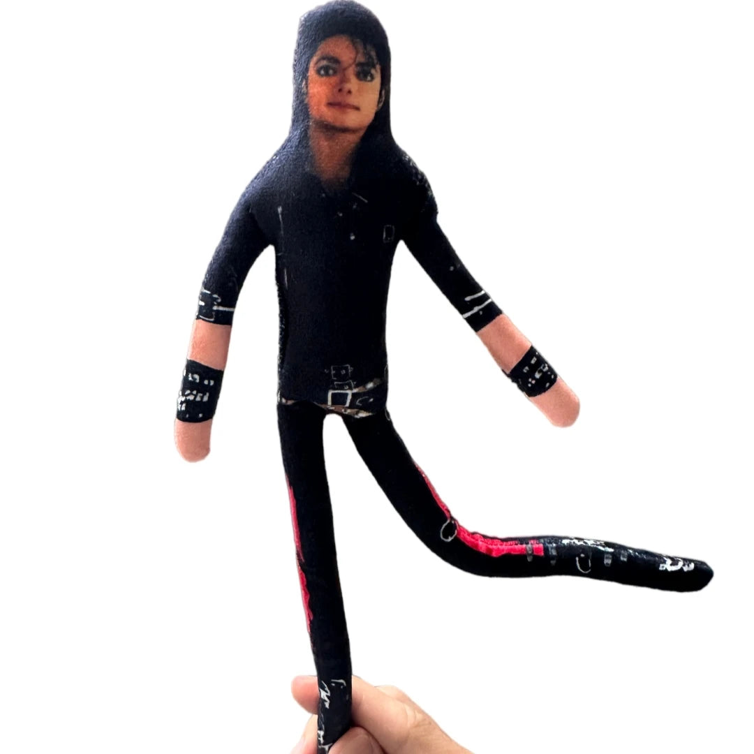 Michael Jackson-Inspired Plush Figure