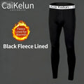 Men's Thermal Underwear Pants Winter Thick Fleece Lined Long Johns Warm Leggings Base Layer Bottoms Keep Warm Compression Tights