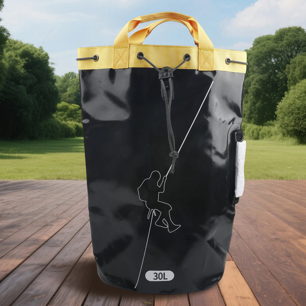 PVC Storage Backpack Drainable Portable Arborist Equipment Large Capacity for rock Climbing Backpack for Mountaineering Hiking