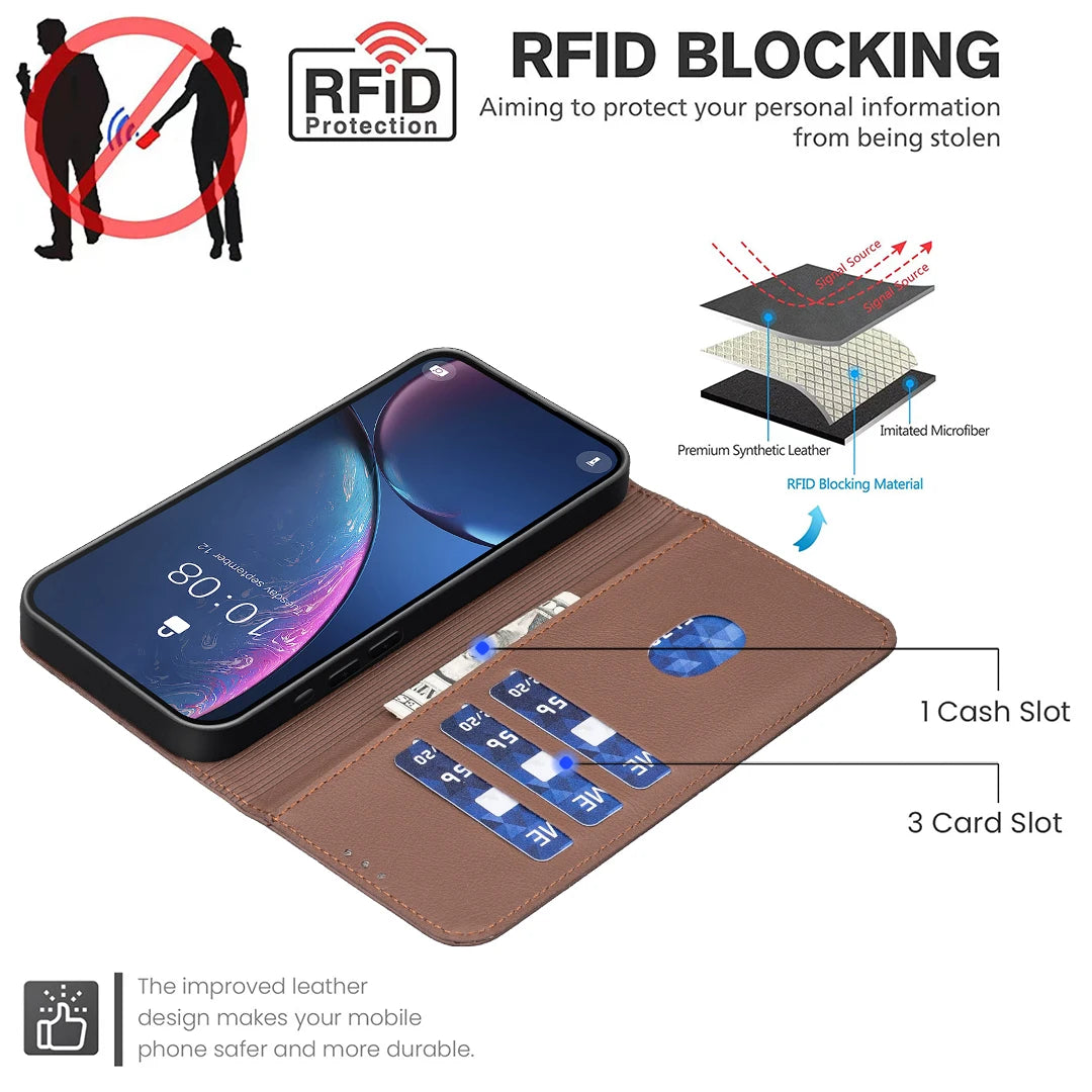 Wallet Flip Case for Infinix Smart 20