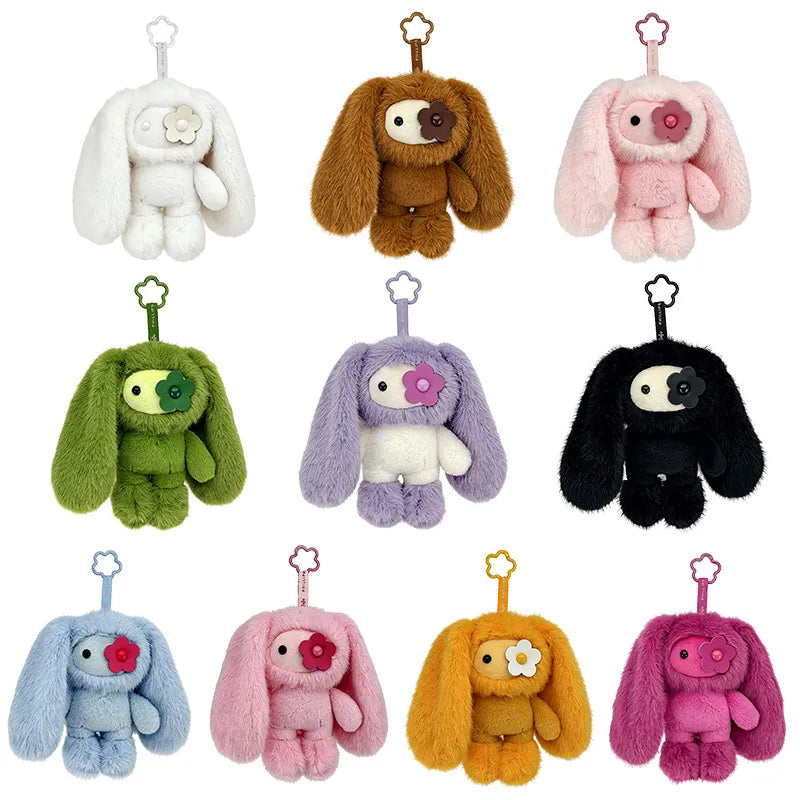 Rabbit Plush Keyring & Bag Charm
