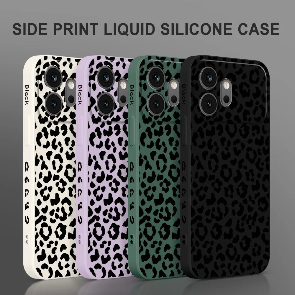 Cheetah Spot Phone Case For Huawei Honor 600 400 300 200 100 90 Pro Lite Smart Magic 8 7 4 Silicone Soft Cover