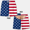 Summer Funny Body Print Hawaiian Beach Short Personalized Vacation Travel Gifts for Men Swim Trunks Fake Underwear Beach Shorts