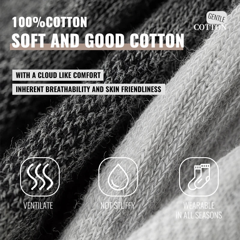 Cotton Five-Toe Sports Socks