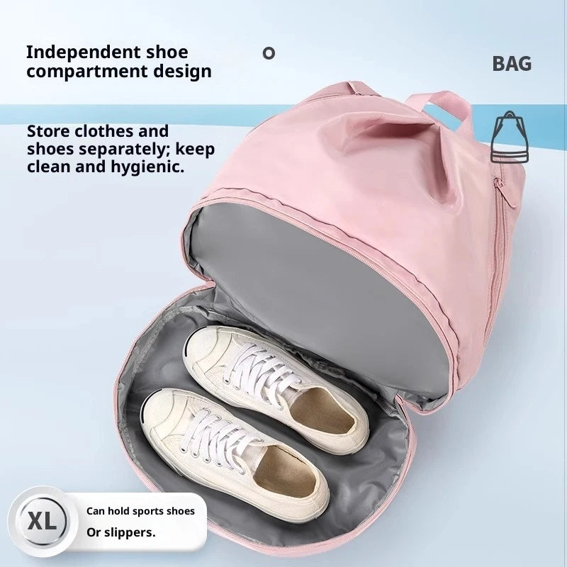 Wet & Dry Sports Backpack with Shoe Compartment