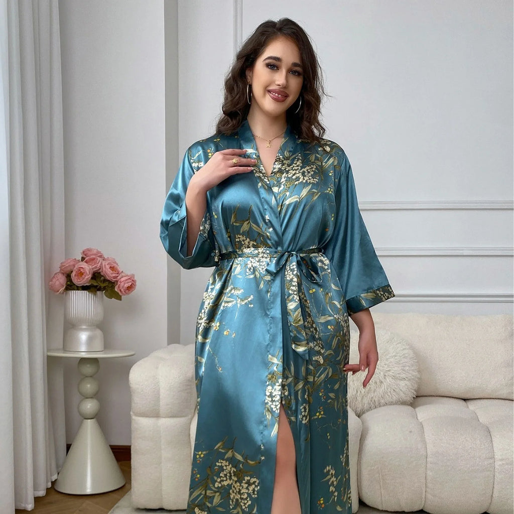 Women's Oversized Floral Lounge Nightdress