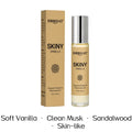 Men Roll On Perfume Oil, Caramel Amber Vanilla & Soft Sandalwood Vanilla, Long Lasting Alcohol-Free Fragrance