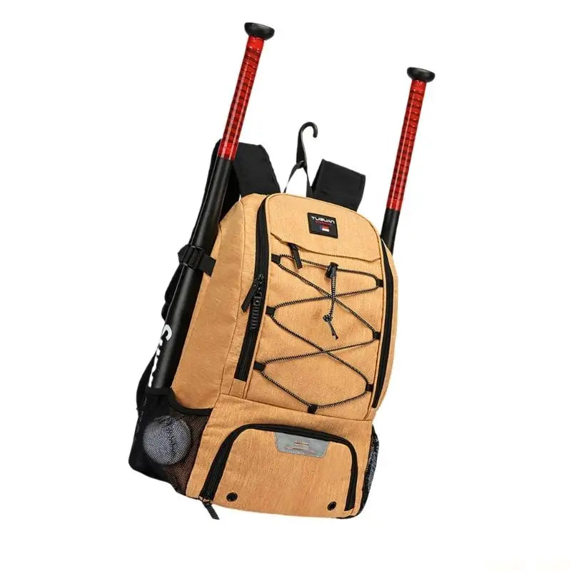 U2JB High Quality Polyester Baseball Practice Backpack Designed With Reinforced Fasteners And Ergonomic For Long Lasting Use