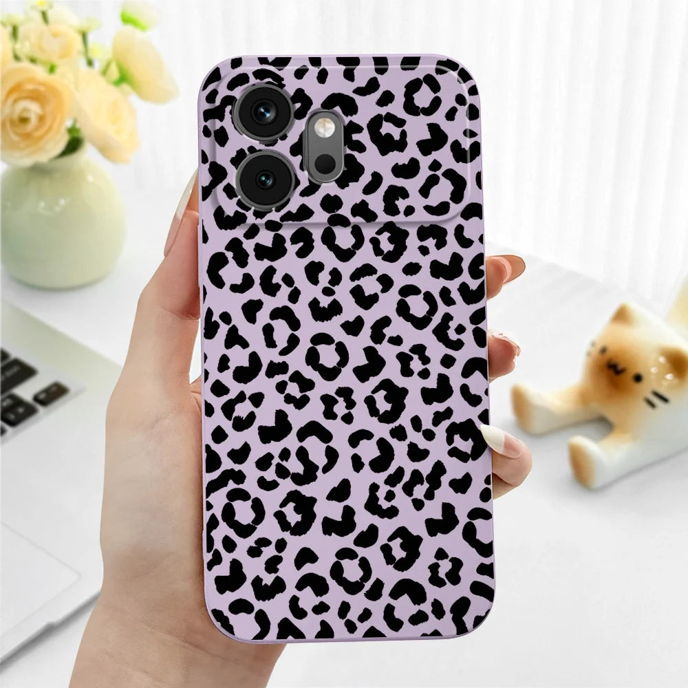 Cheetah Spot Phone Case For Huawei Honor 600 400 300 200 100 90 Pro Lite Smart Magic 8 7 4 Silicone Soft Cover