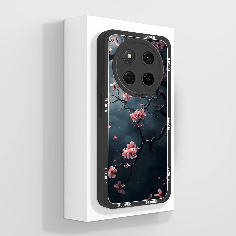 For Honor X9C Smart Phone Cover Creative Camera Protection Funda For Honor X 9C High Quality Soft Liquid Silicone Bumper Shell