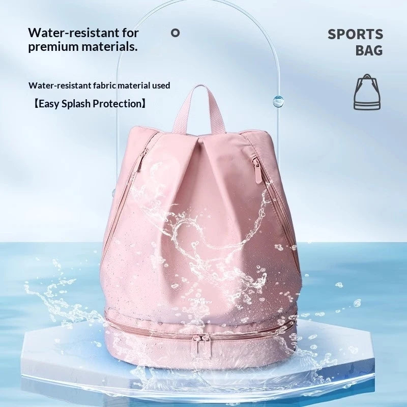 Wet & Dry Sports Backpack with Shoe Compartment