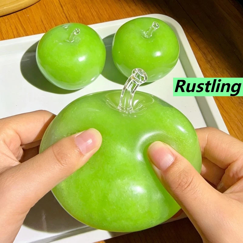 Green Apple Slushie Squishy Fidget Toy