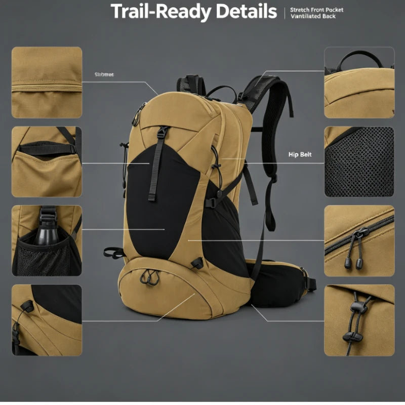 Waterproof Hiking & Camping Backpack