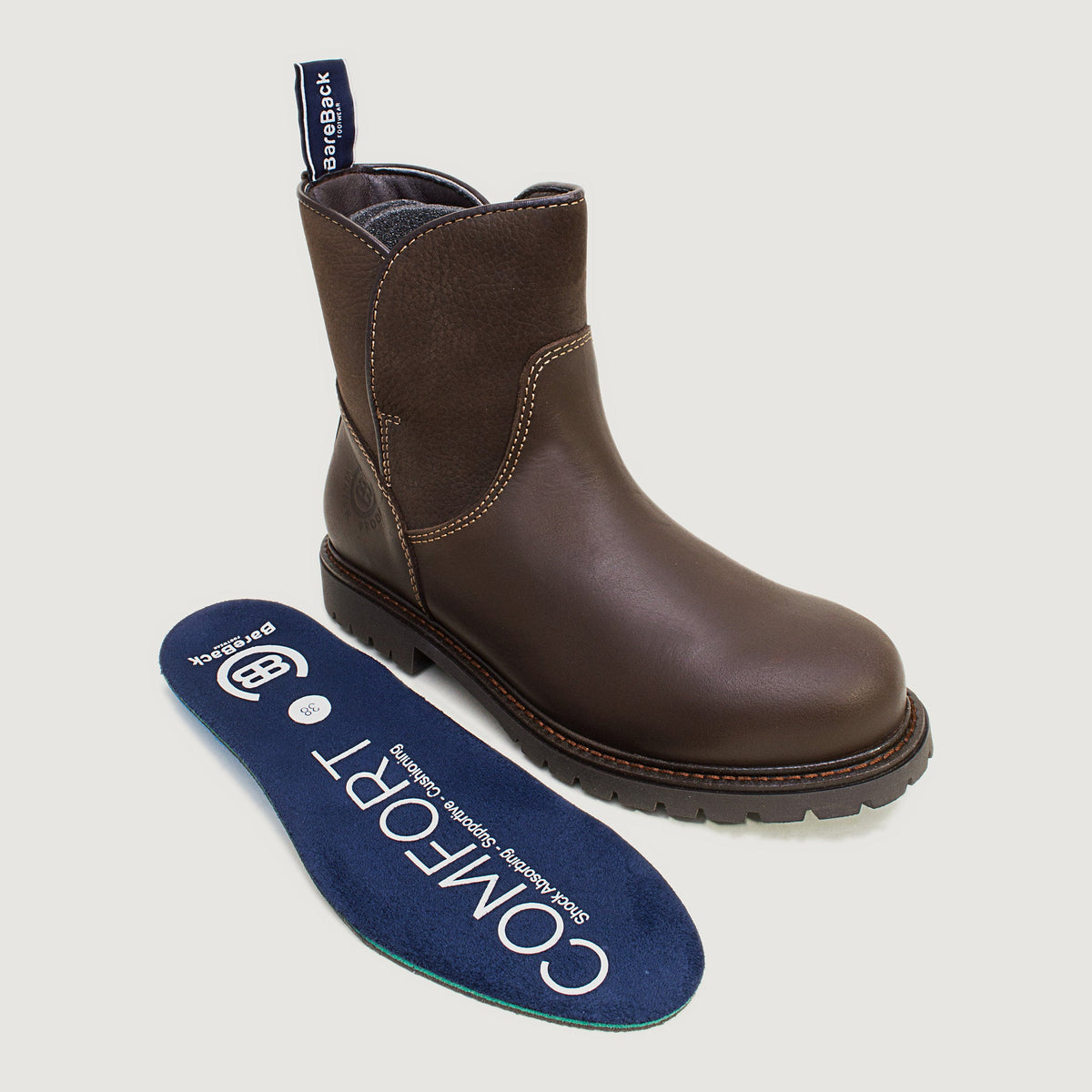 Quebec Waterproof Ankle Boots - Brown