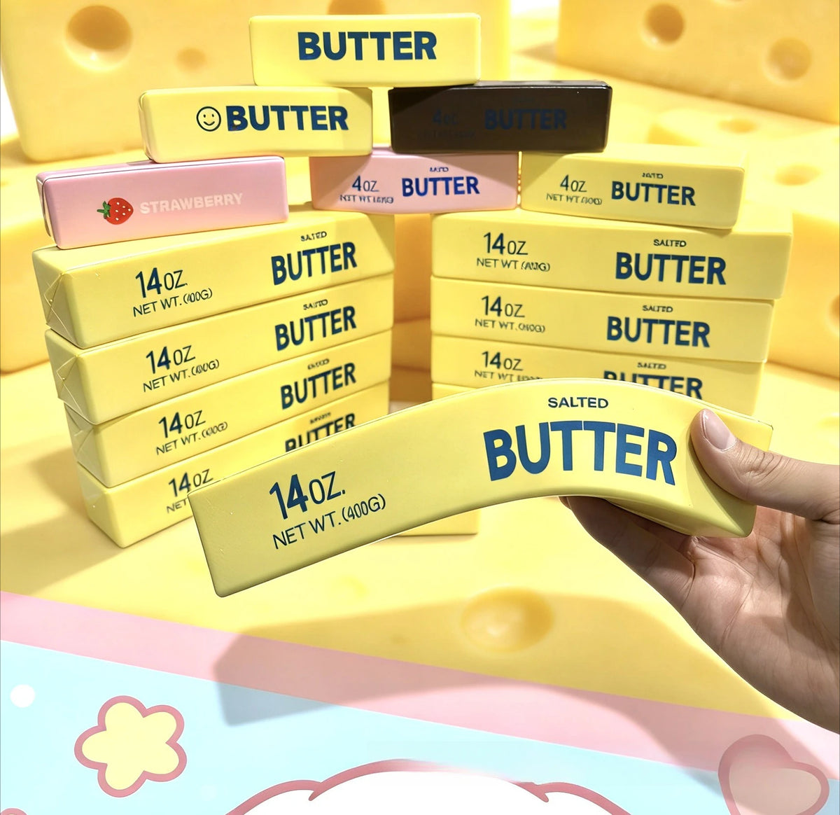 23cm Butter Stick Squishy Fidget Toy