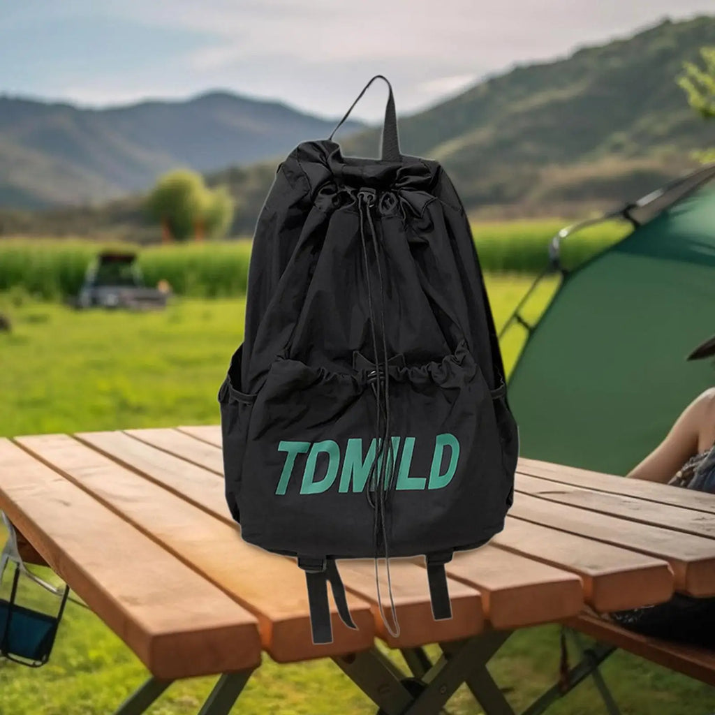 Water-Resistant Drawstring Sports Backpack