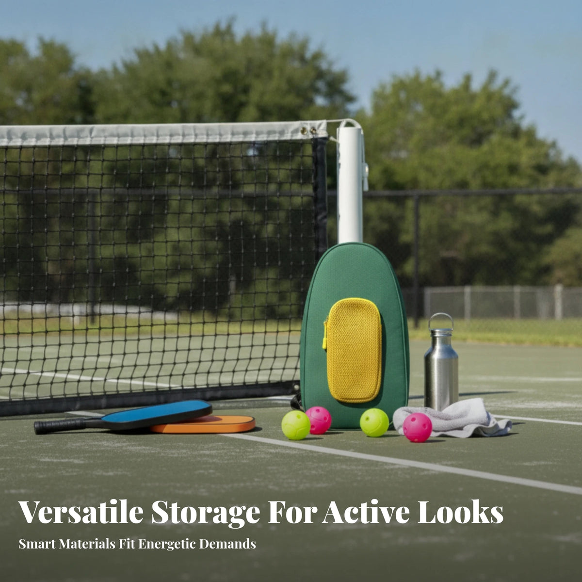 Waterproof Pickleball Storage Backpack Long-Lasting Athletic Carrier Pickleball Backpack Sports Pack Anti-Scratch