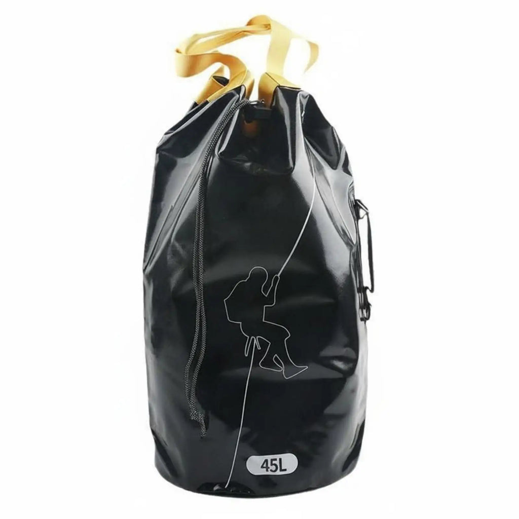 Climbing Rope Backpack Drawstring Opening Climbing Rope Bag Drain Hole