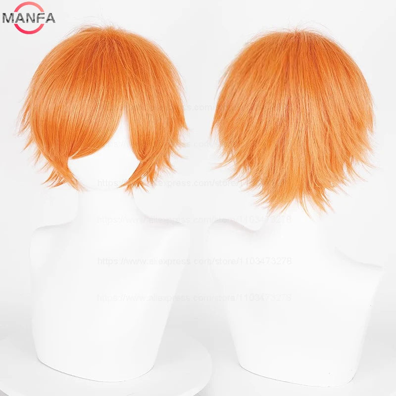 Short Synthetic Cosplay Wig – 30 cm