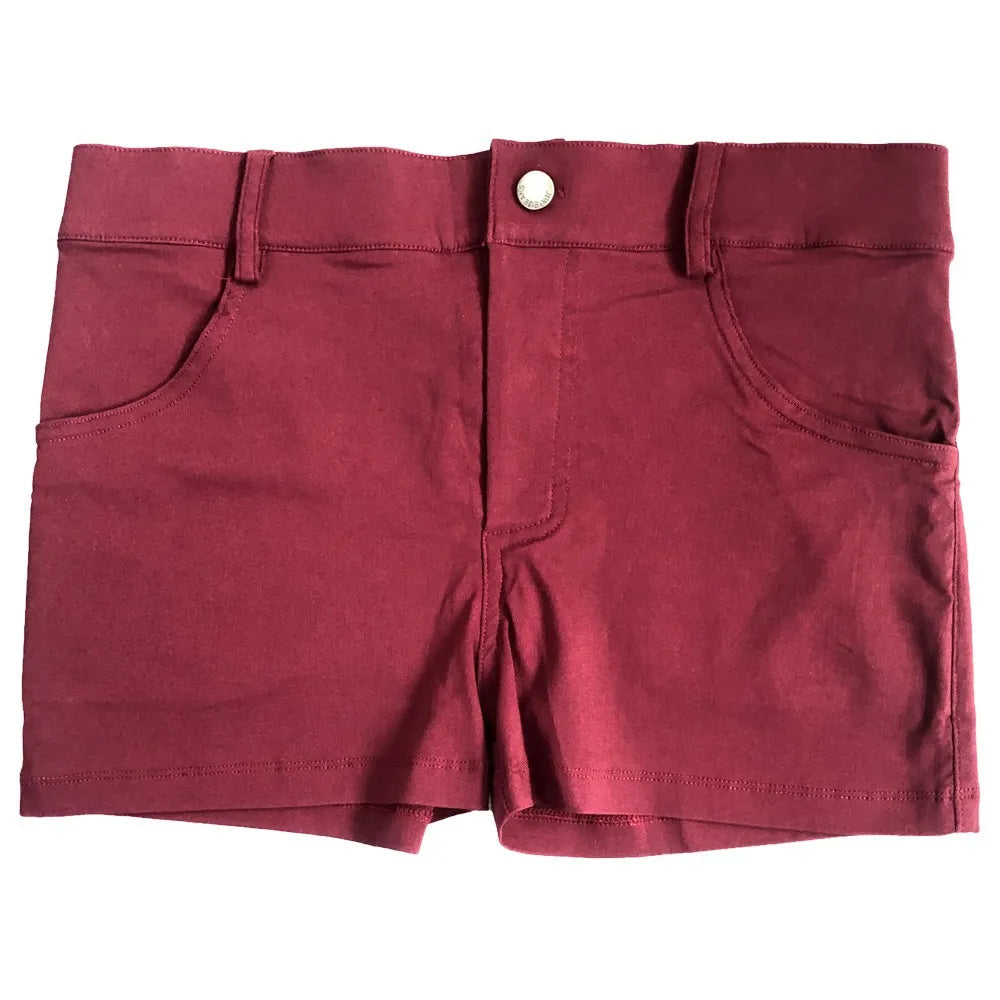 Men Sexy Shorts Customized Casual Slim Tight Strecthy Denim Underwear Pocket Stylish