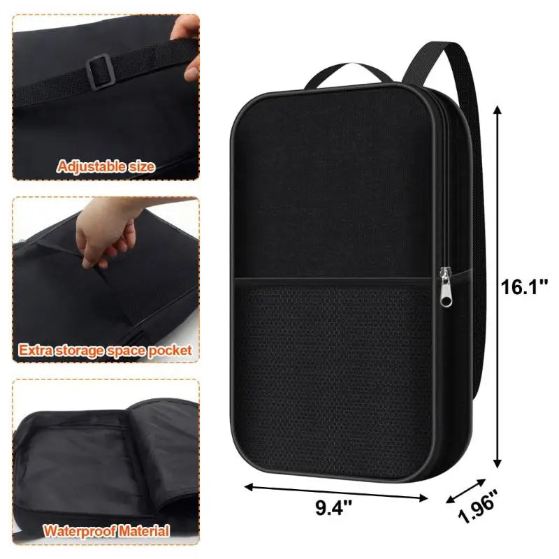 New Waterproof Pickleball Bag Reversible Pickleball Paddle Case Backpack For Men WomenAcc