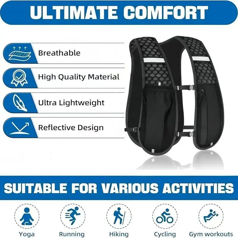 Lightweight Running Hydration Vest