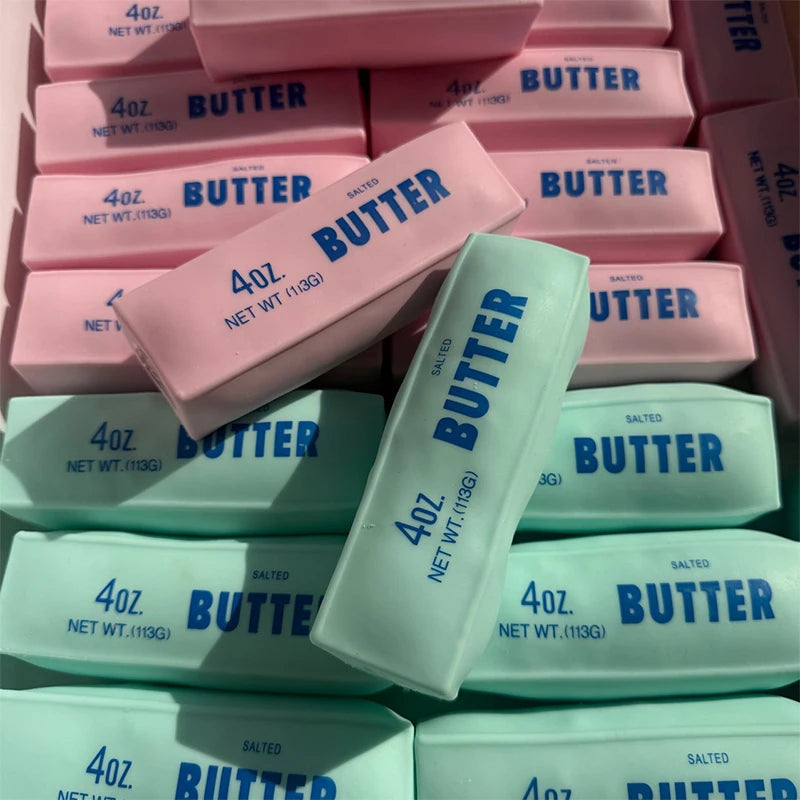 Butter Stick Crunchy Squishy Fidget Toy