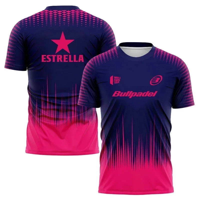 2026 Badminton Padel Tennis Sports T Shirt Men's Tennis Tshirt Clothing New Summer Kids_Adult Fashion Fitness Short T-Shirt