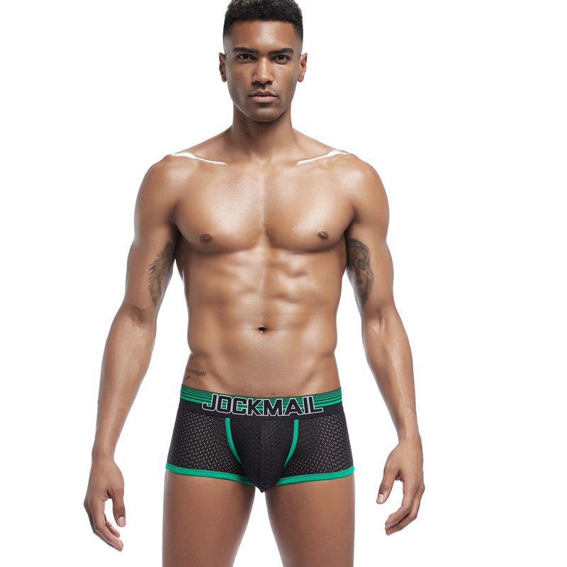 Men's Quick-Dry Mesh Boxer Briefs