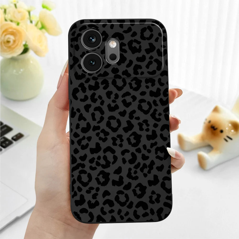 Cheetah Spot Phone Case For Huawei Honor 600 400 300 200 100 90 Pro Lite Smart Magic 8 7 4 Silicone Soft Cover