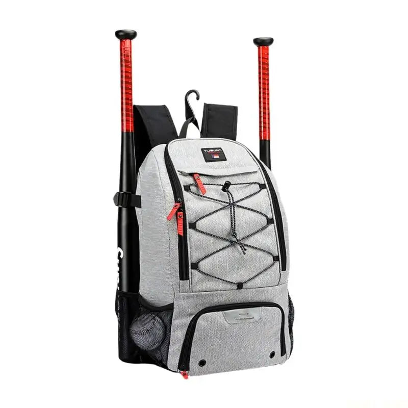U2JB High Quality Polyester Baseball Practice Backpack Designed With Reinforced Fasteners And Ergonomic For Long Lasting Use