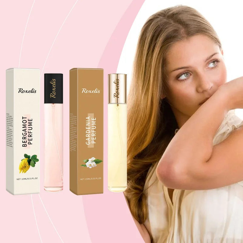 Elegant perfume Long-lasting fragrance, portable and easy to carry, bergamot and rose, elegant and fresh, exudes a niche aroma