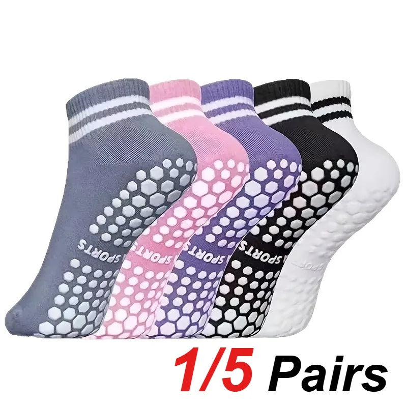 Women's Non-Slip Pilates & Yoga Grip Socks