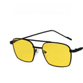 Double-Bridge Alloy Sunglasses