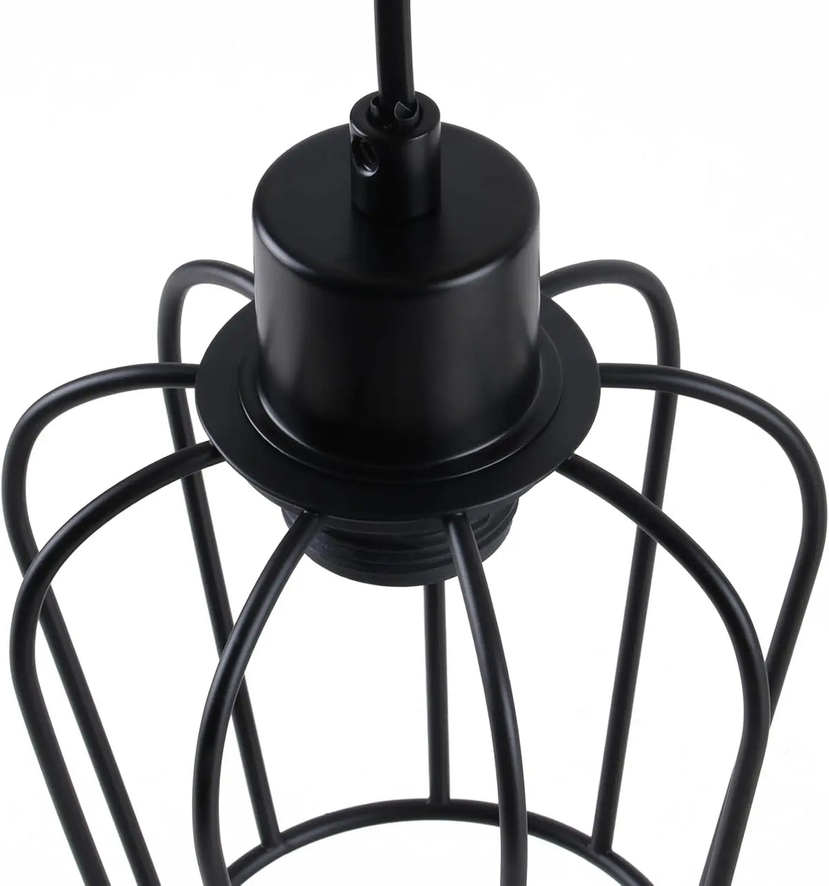 Table lamp living room wood table lamp vintage: black bedside lamp, single-bulb industrial design made of metal, E27 socket, retro bedside lamp for bedroom and hotel – bulb not included