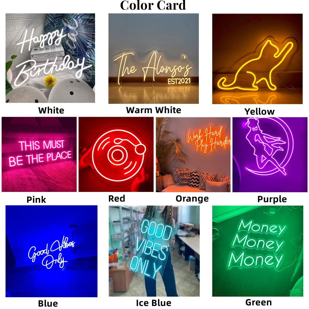 Cactus Jack LED Custom Neon Sign USB Light Room Decoration Neon Light Rap West Coast Bedroom Wall Decoration Bar Pub Party Decor