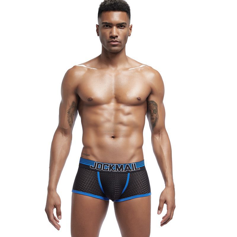 Men's Quick-Dry Mesh Boxer Briefs