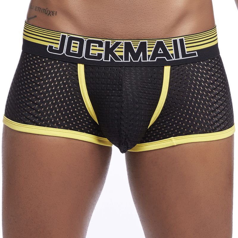 Men's Quick-Dry Mesh Boxer Briefs