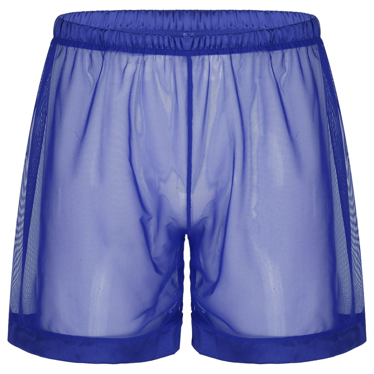 Sheer Mesh Loose Boxer Shorts
