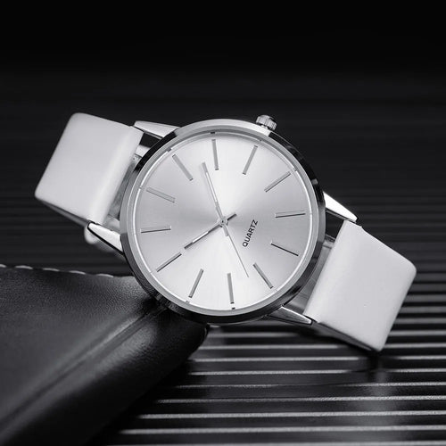 2025 Men Watches Top Brand Luxury Brown Leather Band Quartz Wristwatch Men's Casual Simple Watch Wrist Male Clock Reloj Hombre