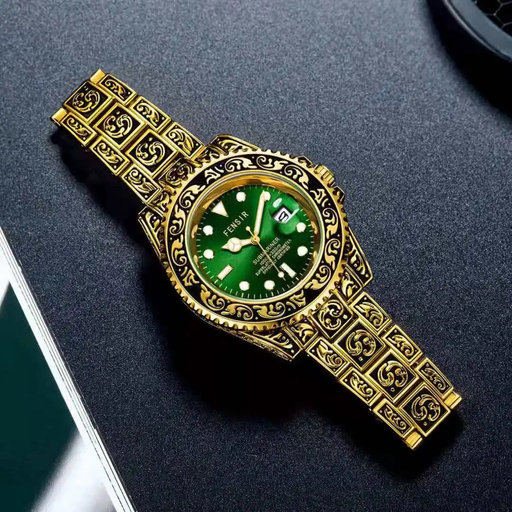 Men\'s watches Fashion  copy Wristwatch   Men watch  Luminous Needle Calendar Male  copy Watch   montre homme