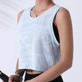 Women's Sleeveless Workout Crop Top