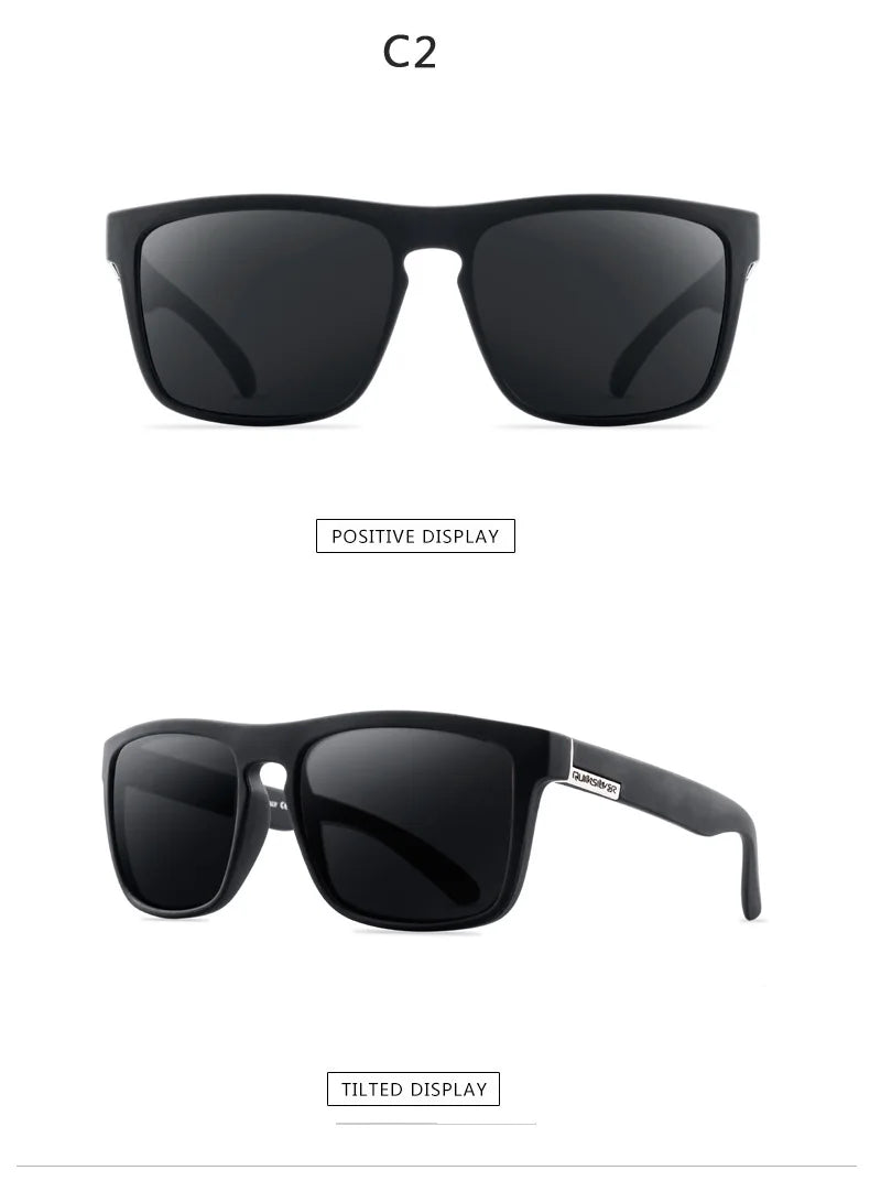 Classic Polarized Square Sunglasses