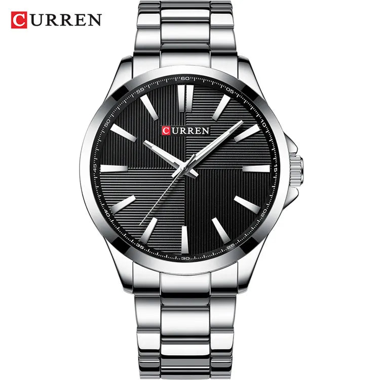 Men's Stainless Steel Sport Quartz Watch