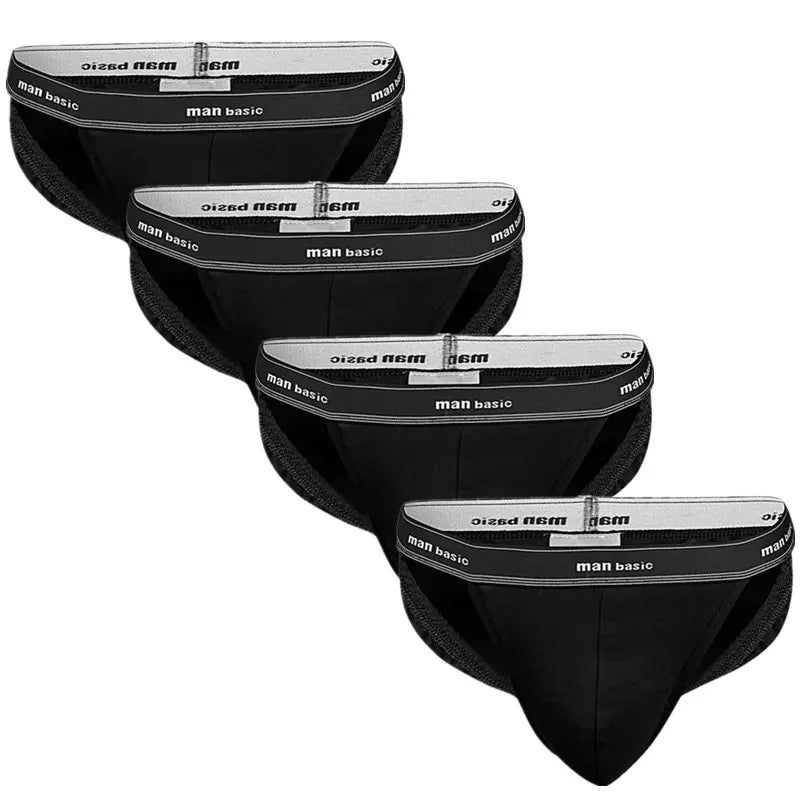 Men Briefs  Jockstrap Pouch Mens Underwear Man Brief Male Underpants Calzoncillos Hombre Slip Sexy Cotton Gay Man Panties Homme