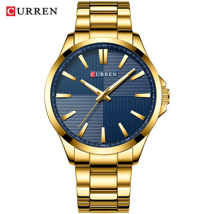 Men's Stainless Steel Sport Quartz Watch