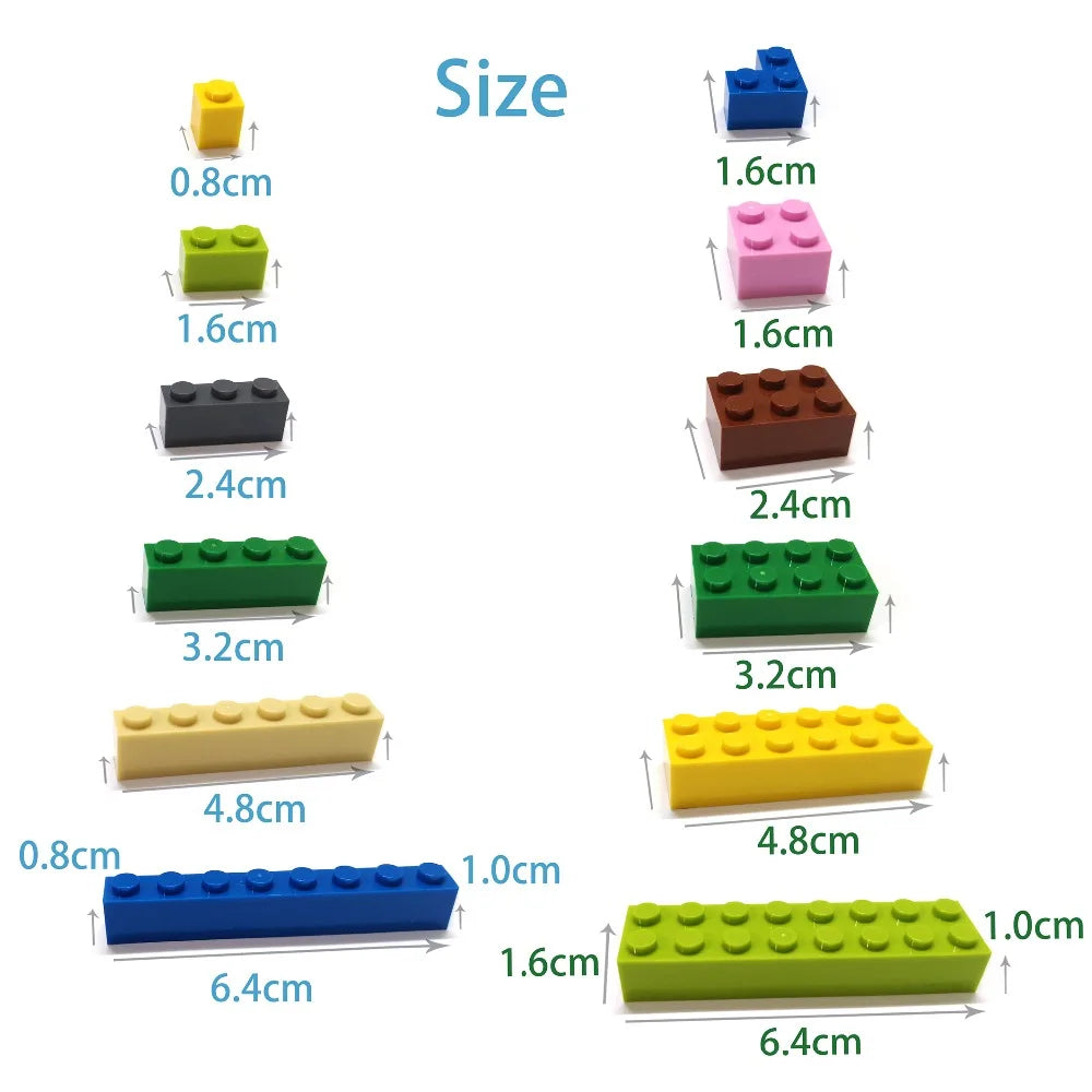600-Piece Mini Building Brick Set