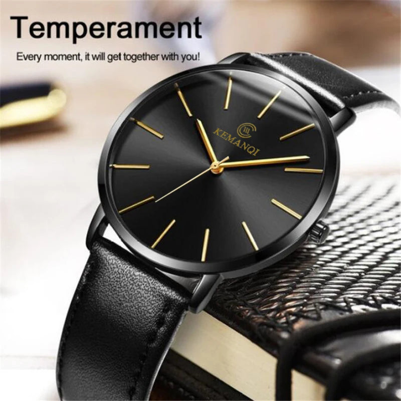 Relogio Masculino Mens Watches Top Brand Luxury Ultra-thin Men Watch Clock Erkek Kol Saati Reloj Hombre
