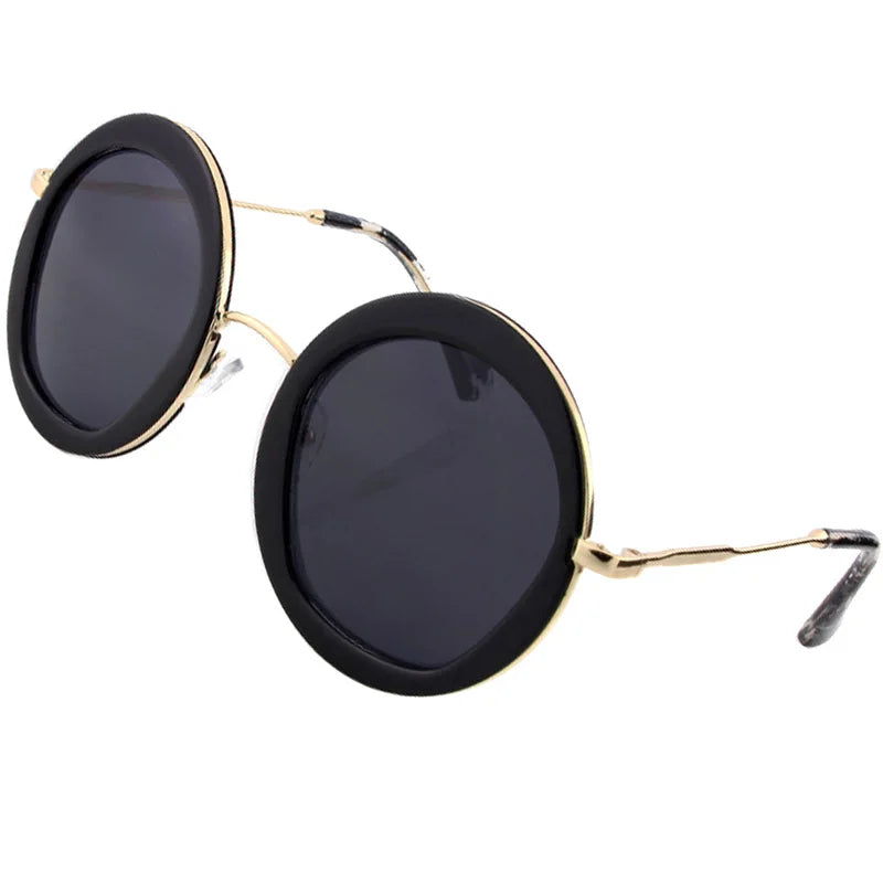Women's Vintage Round Sunglasses